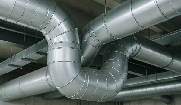 Metal air ducts from Cristal Air Conditioning Repair in West Lake Hills, TX - Air Conditioning Service